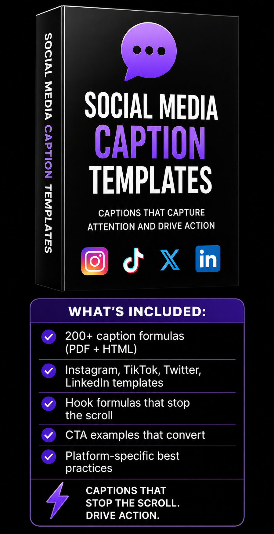 Social Media Caption Templates